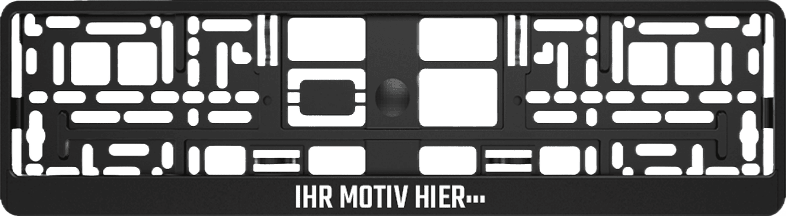 Kennzeichenhalter Main Banner
